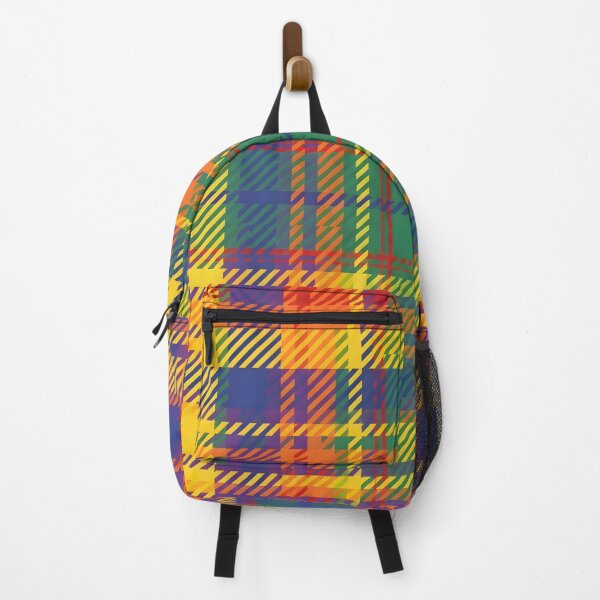 Item preview, Rainbow Plaid Check Pattern designed and sold by Sybille-Yates.