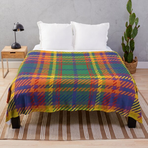 Item preview, Rainbow Plaid Check Pattern designed and sold by Sybille-Yates.