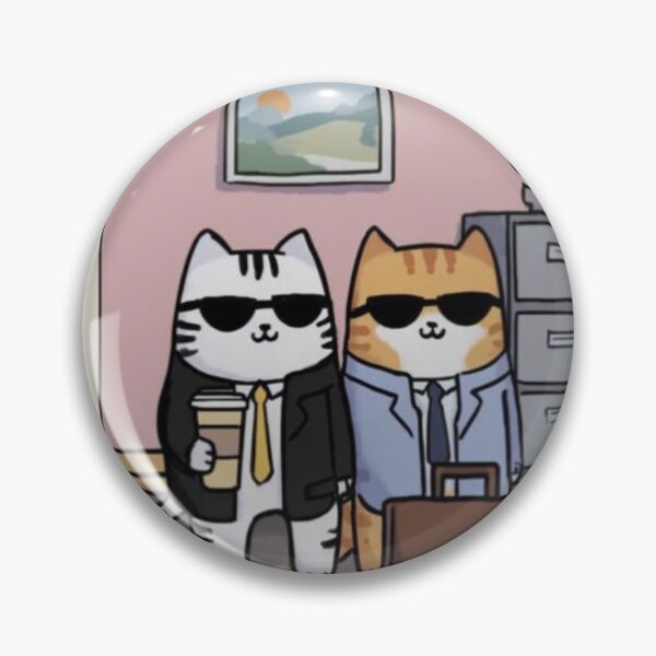 Item preview, Cool People Work Here Funny Business Cats designed and sold by WavyCurve.