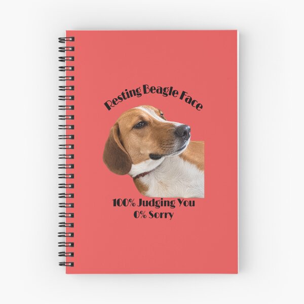 Item preview, Resting Beagle Dog Face: 100% Judging You 0% Sorry designed and sold by MMajirsky1.