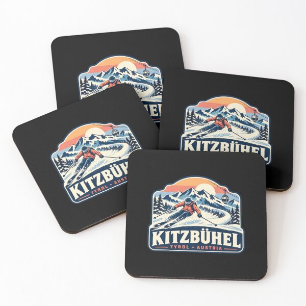 Item preview, Kitzbühel Retro Ski Adventure – Vintage Austrian Alps designed and sold by CosmicAnomaly.