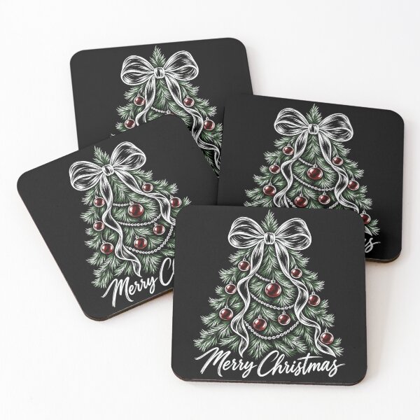 Item preview, Merry Christmas Tree Ribbon Bow Holiday designed and sold by malikrosendo23.