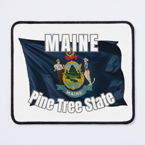 Item preview, Maine Pine Tree State Travel Souvenir Gift designed and sold by RVJdesigns.