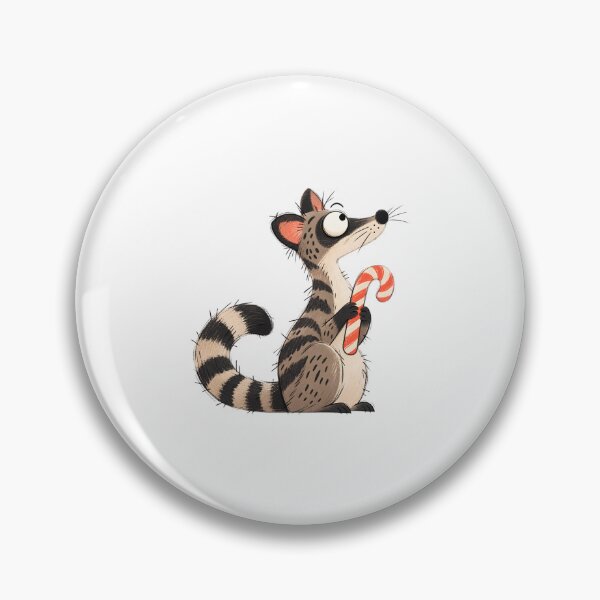 Item preview, Banded Linsang with a Candy Cane designed and sold by The-Art-of-D.