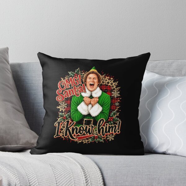 Item preview, OMG Santa I Know Him Buddy The Elf Funny Christmas designed and sold by malikrosendo23.