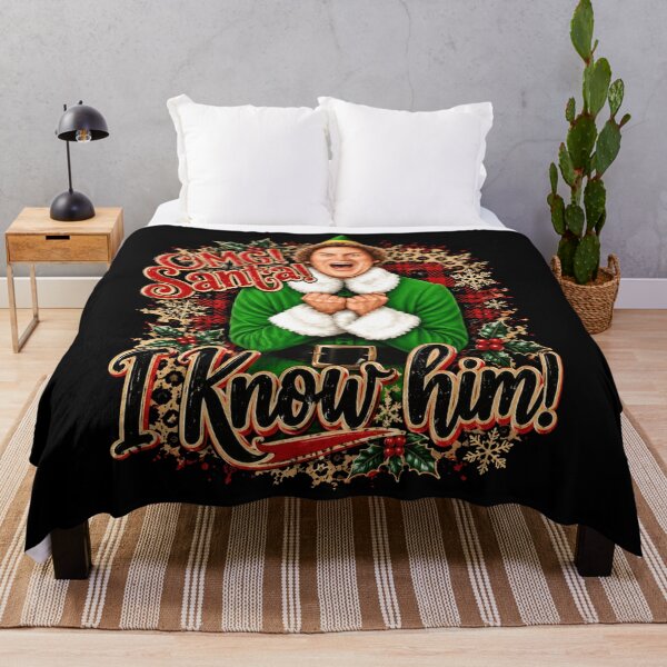 Item preview, OMG Santa I Know Him Buddy The Elf Funny Christmas designed and sold by malikrosendo23.