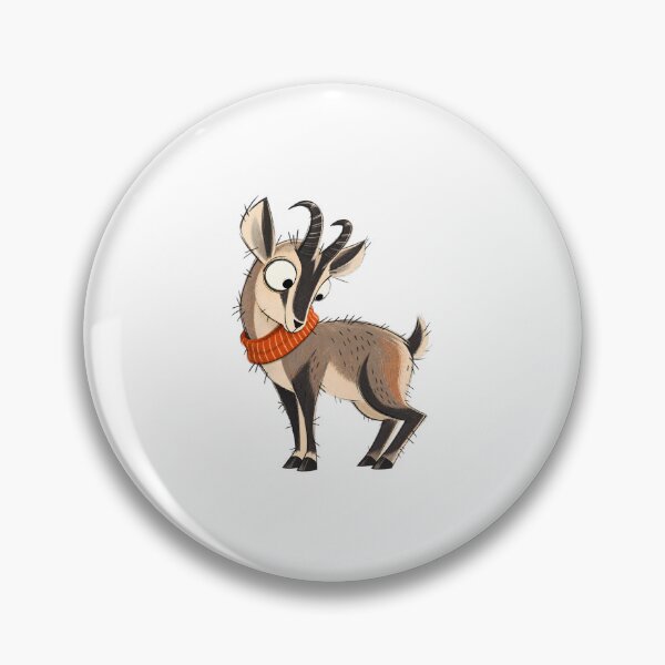 Item preview, Chamois in a Warm Winter Collar designed and sold by The-Art-of-D.