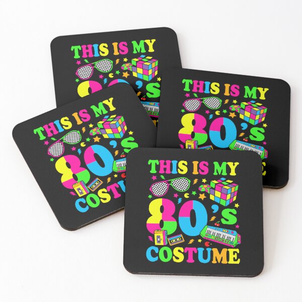 Item preview, The Neon Nostalgia: 1980s Lazy Halloween Costume designed and sold by  MOHAMED.