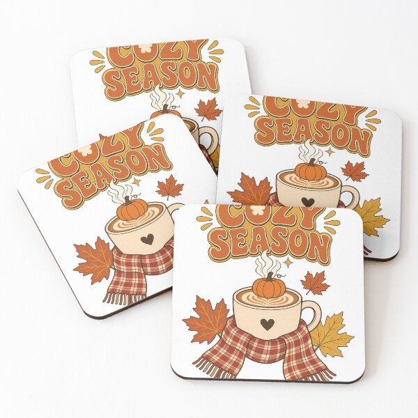 Item preview, Cozy Season Retro Pumpkin Latte Fall Vibes designed and sold by Laminou91.