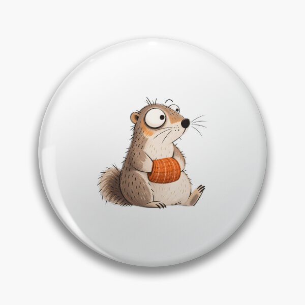 Item preview, Ground Squirrel with a Winter Muff designed and sold by The-Art-of-D.