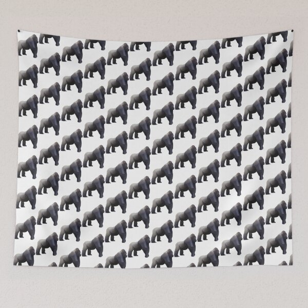 Item preview, 3D Printed Gorilla Art Design with Realistic Details and Modern Style designed and sold by bermil.