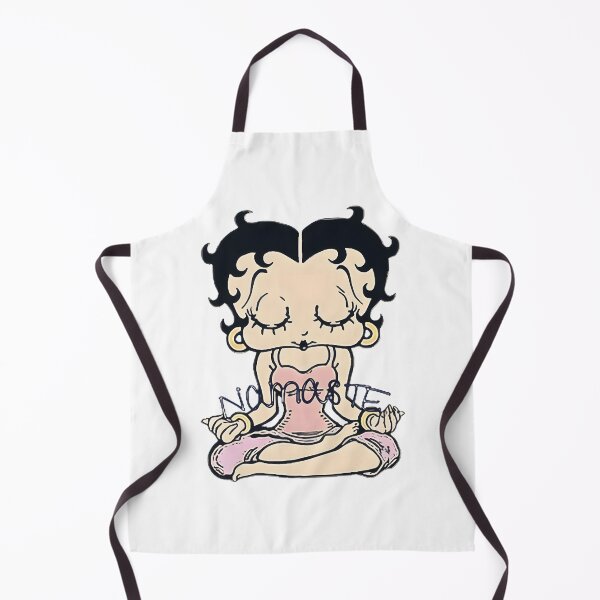 Item preview, Betty Boop Meditating in a Namaste Pose - Relaxation and Mindfulness Illustration designed and sold by Anouarovich86.