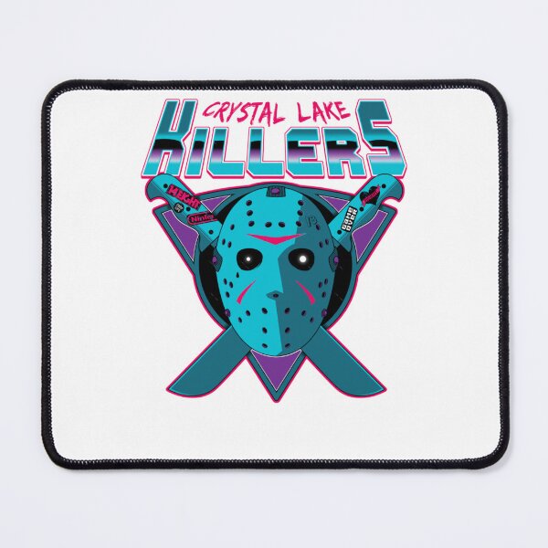Item preview, Crystal Lake Killers Retro Hockey Mask Design designed and sold by Nicole Payne.