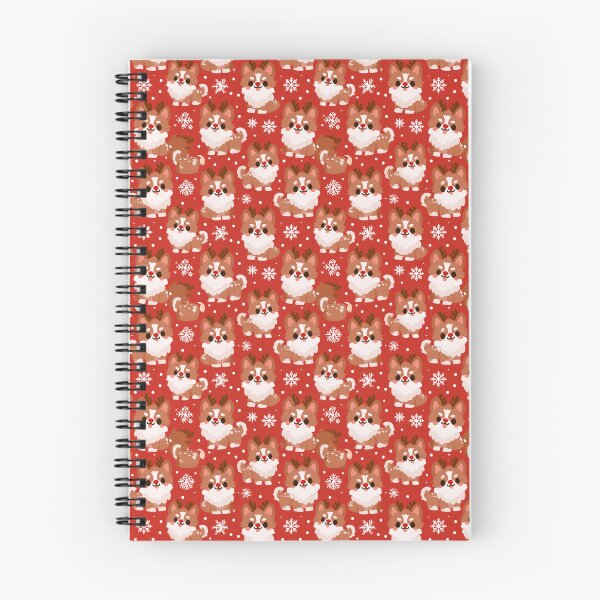 Item preview, Cute Corgi Reindeer Christmas Dog Pattern designed and sold by NicolasGlowArt.
