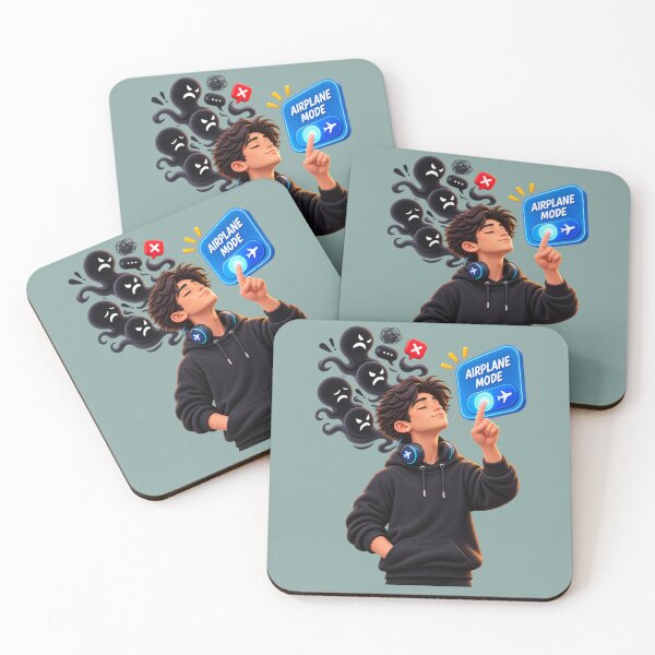 Item preview, Airplane Mode: Protect Your Peace – Disconnect the Negativity designed and sold by NEFERSIGN.