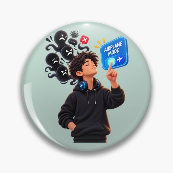 Item preview, Airplane Mode: Protect Your Peace – Disconnect the Negativity designed and sold by NEFERSIGN.