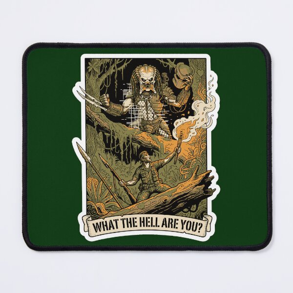 Item preview, What The Hell Are You Alien Hunter Art designed and sold by ruidaniel.