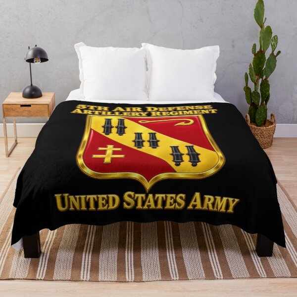Item preview, 5th Bn 5th ADA Regiment - 3D - Transparent designed and sold by Military Insignia Products.