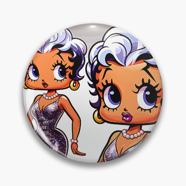 Item preview, Dazzling Retro Cartoon-Inspired Betty Boop Style Artwork designed and sold by Anouarovich86.