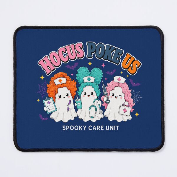 Item preview, Hocus Poke Us Funny Halloween Ghosts designed and sold by oraliemorgan.