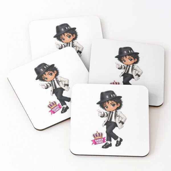 Item preview, Michael Jackson Dance King Chibi Pop Legend designed and sold by ExploreAura Studio.
