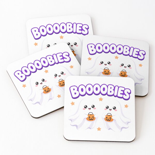 Item preview, Boooobies Funny Ghost Halloween Pun designed and sold by oraliemorgan.