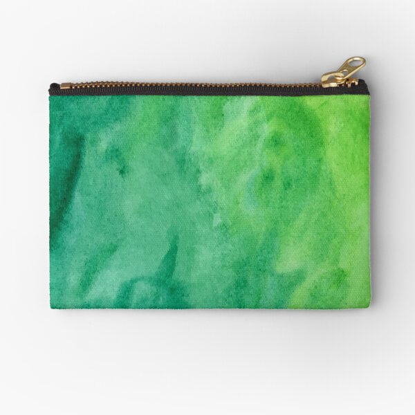 Mean and Green Zipper Pouch