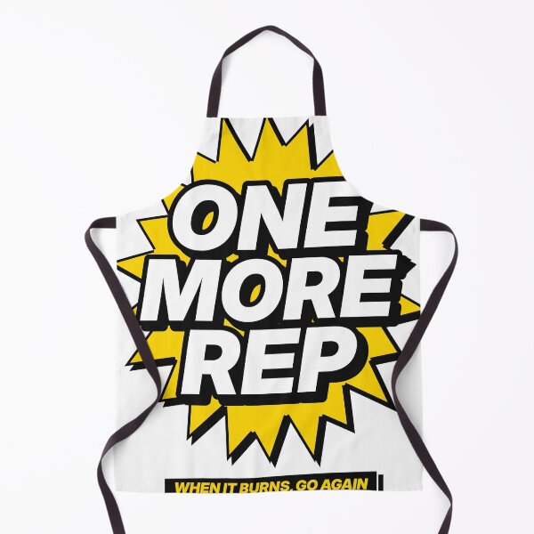 Item preview, One More Rep Pop Art Gym Motivation designed and sold by LoudWallz.