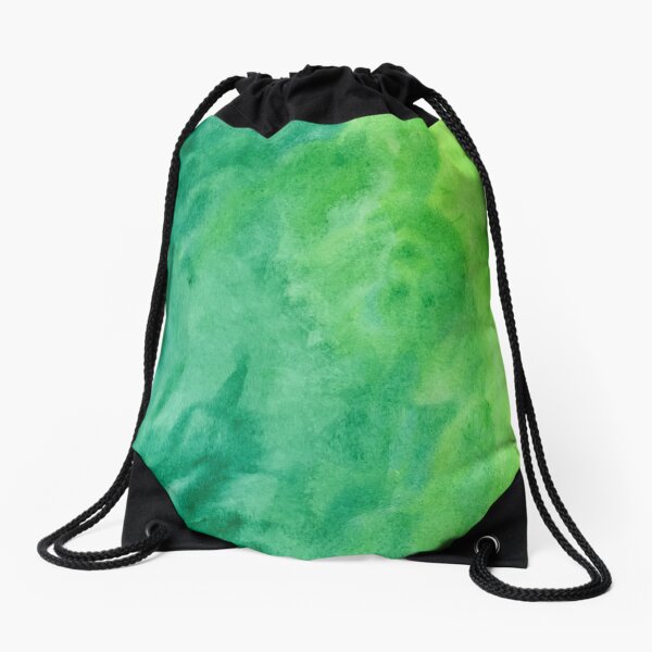 Mean and Green Drawstring Bag