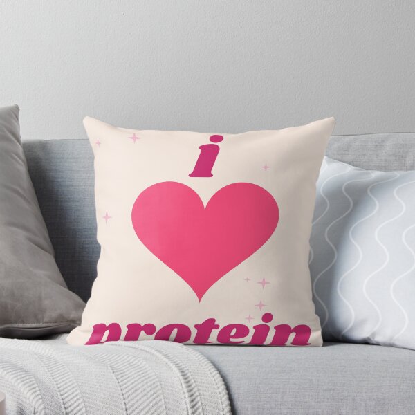 Item preview, I Heart Protein Funny Gym Y2K designed and sold by LoudWallz.