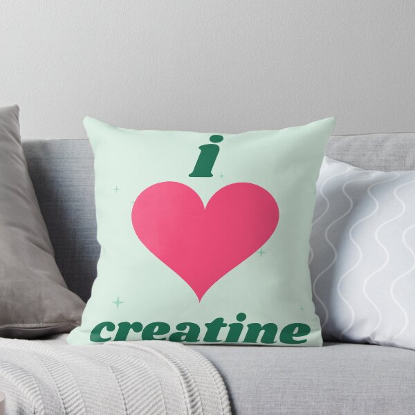 Item preview, I Heart Creatine Funny Gym Y2K designed and sold by LoudWallz.