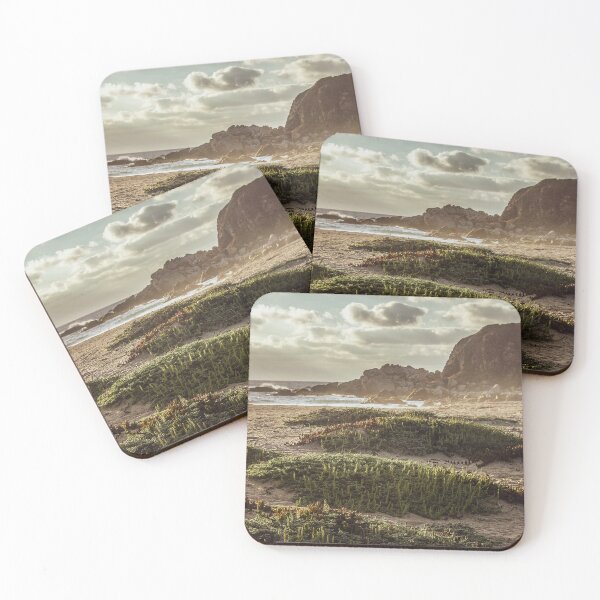 Item preview, Wild Pacific rocky coastline landscape, Tunquen, Chile designed and sold by DFLC Prints.