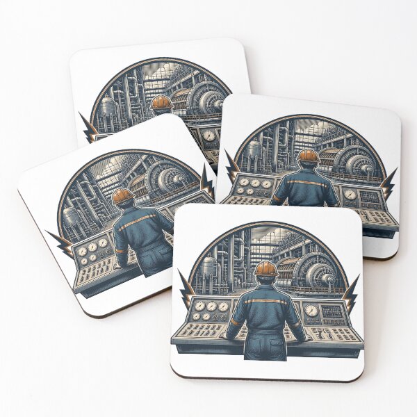 Item preview, Power Plant Engineer – Power Behind the Grid designed and sold by KarimXart.