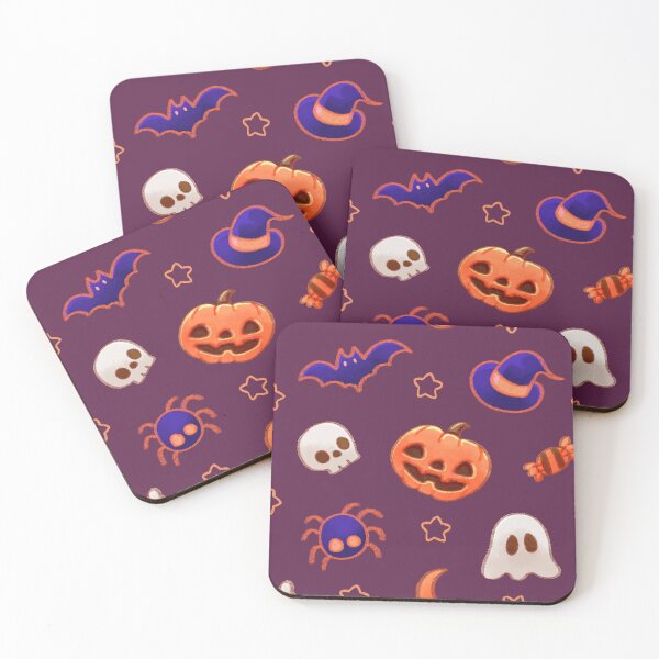 Item preview, Halloween Spooky Cute Pattern Jack O Lantern Ghost designed and sold by orcalus.
