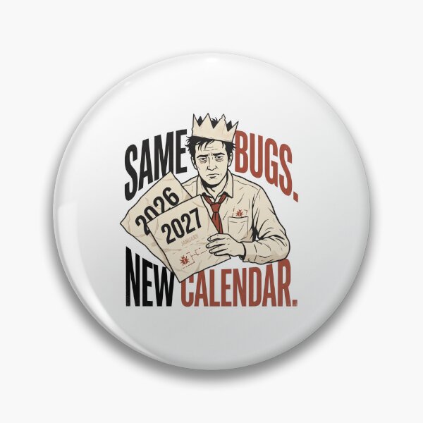 Item preview, Same Bugs, New Calendar designed and sold by Mbk Studios.