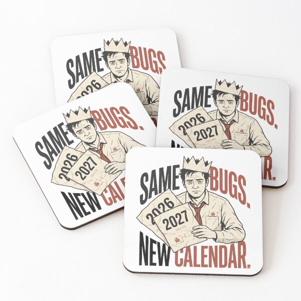 Item preview, Same Bugs, New Calendar designed and sold by Lazy Nerd.