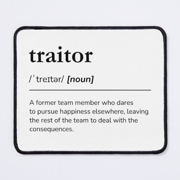 Item preview, Traitor Definition, Funny Farewell Gift for Coworkers designed and sold by lagunaklein.