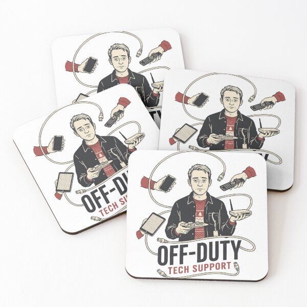 Item preview, Off Duty Tech Support designed and sold by Lazy Nerd.