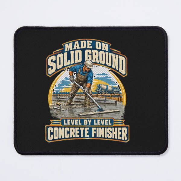 Item preview, Vintage Concrete Finisher Construction Worker designed and sold by AdicretorDesign.