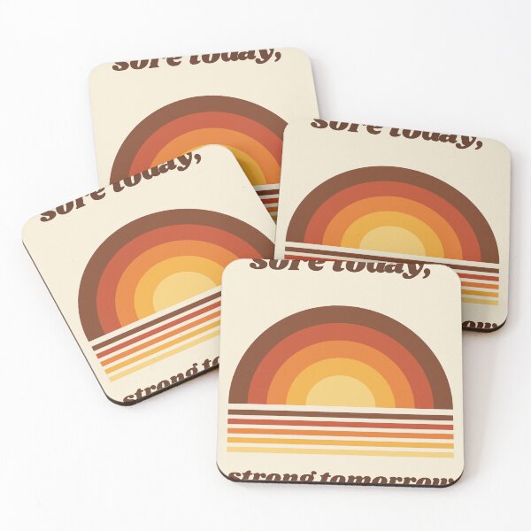 Item preview, Sore Today Strong Tomorrow Retro 70s Gym designed and sold by LoudWallz.