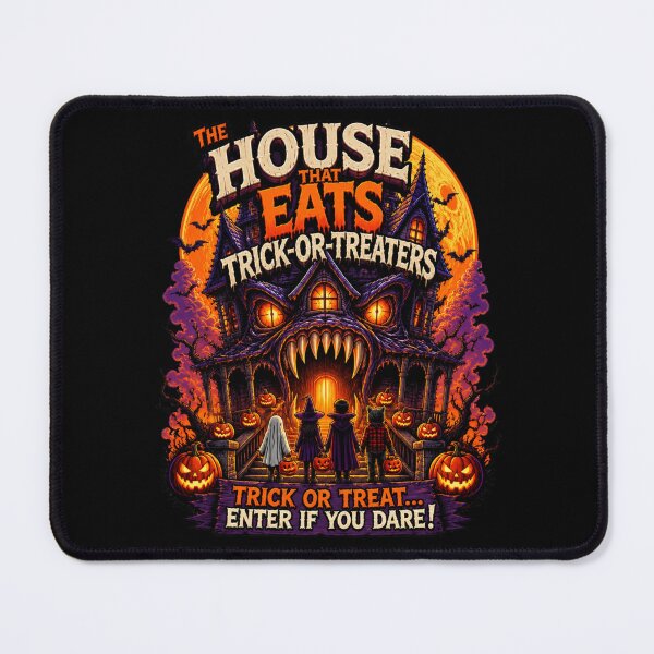 Item preview, The House That Eats Trick-or-TreatersMain Tag designed and sold by tareankush.