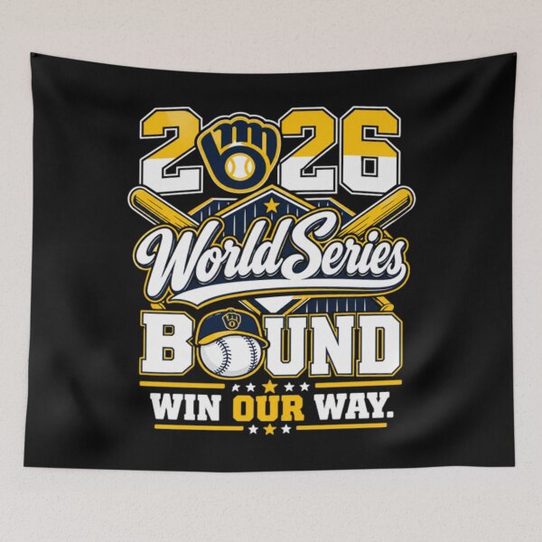 Item preview, 2026 World Series Bound Milwaukee Brewers, Win Our Way designed and sold by perkmingStudio.