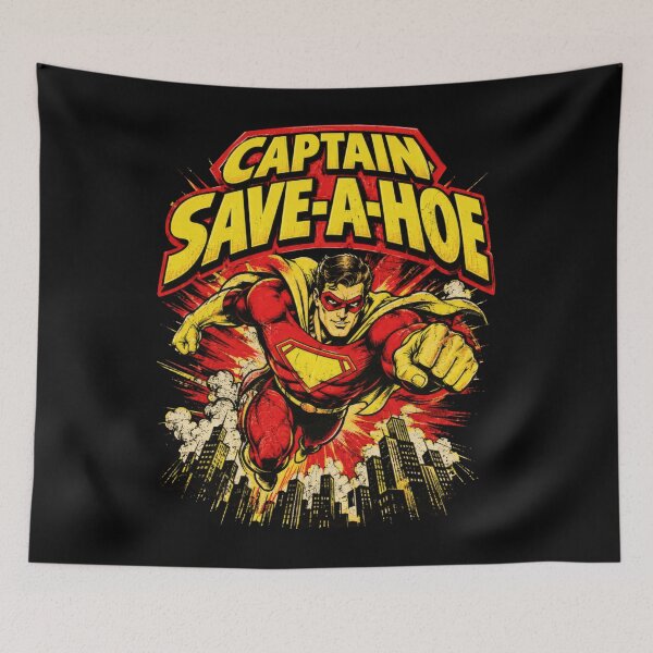 Item preview, Hero of the Friend Zone - Captain Save a Hoe designed and sold by Dolbalika.