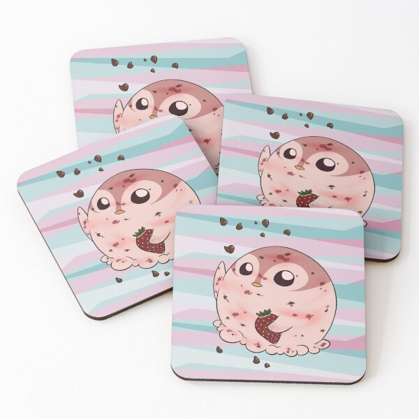 Item preview, Penguinscoops - strawberry and chocolate designed and sold by Juditangelo.