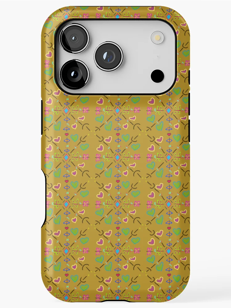 Thumbnail 1 of 4, iPhone Case, Fairy Tale Maximalist Pattern designed and sold by PatternShow.