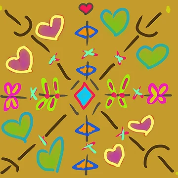 Artwork thumbnail, Fairy Tale Maximalist Pattern by PatternShow