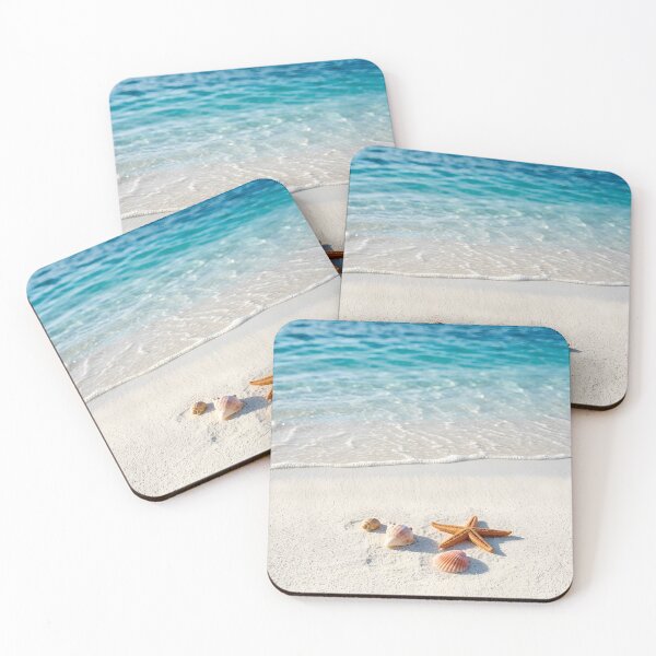 Item preview, Seashells on Tropical White Sand Beach designed and sold by Sybille-Yates.