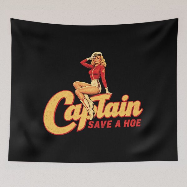 Item preview, The Last Hope of Dating - Captain Save a Hoe designed and sold by Dolbalika.