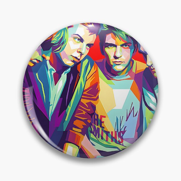 Item preview, The Smiths WPAP Pop Art Portrait - Vibrant Geometric Music Icon Design designed and sold by FandomPhrases.