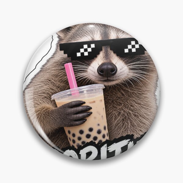 Item preview, Raccoon Bubble Tea Priorities designed and sold by DeutscheIronMan.